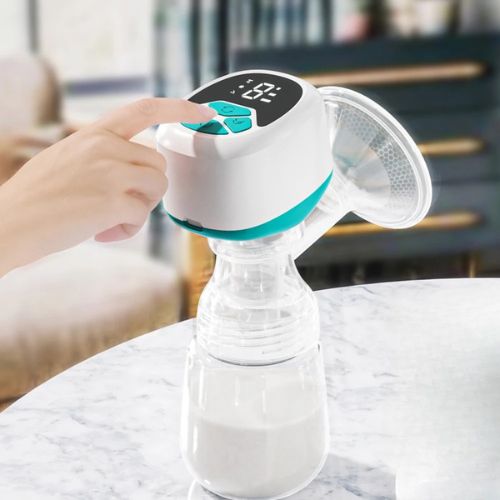 Bomba Tira-Leite Elétrica Portátil com Garrafa de 180ml