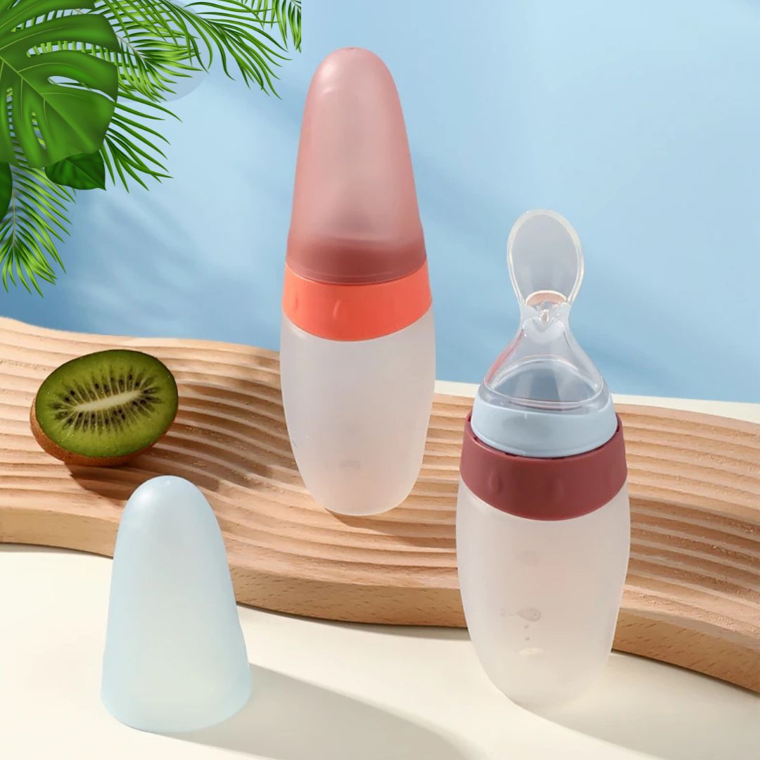 Colher de Silicone com Depósito de 100ml