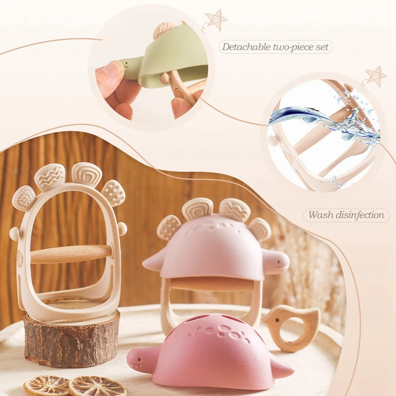 Luva Mordedor Dinossauro