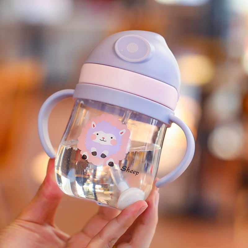 250ml Baby Drinking Bottles With Straw