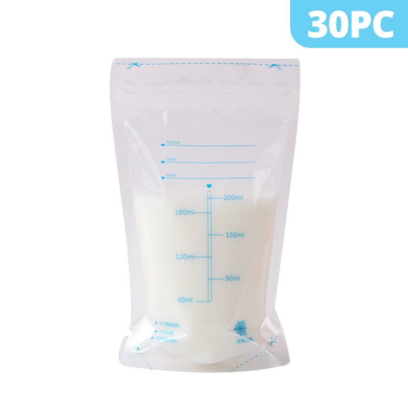 200ml Milk Freezer Bags