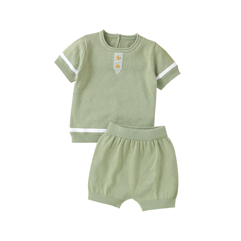 Baby Boy Polo Summer Outfit 0-18M