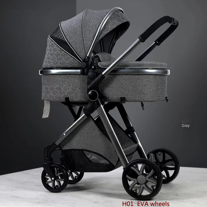 3 in 1 Luxury Baby Stroller