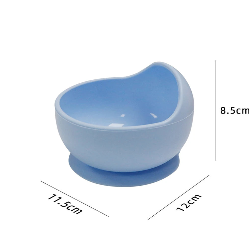 Tigela de Silicone com Ventosa