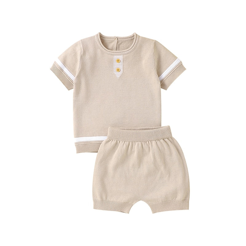 Baby Boy Polo Summer Outfit 0-18M